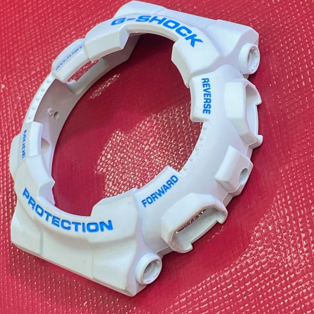Genuine CASIO G-SHOCK Watch Bezel Shell GA-100 GA-100-1A4 Rubber Cover NEW white - Picture 3 of 3